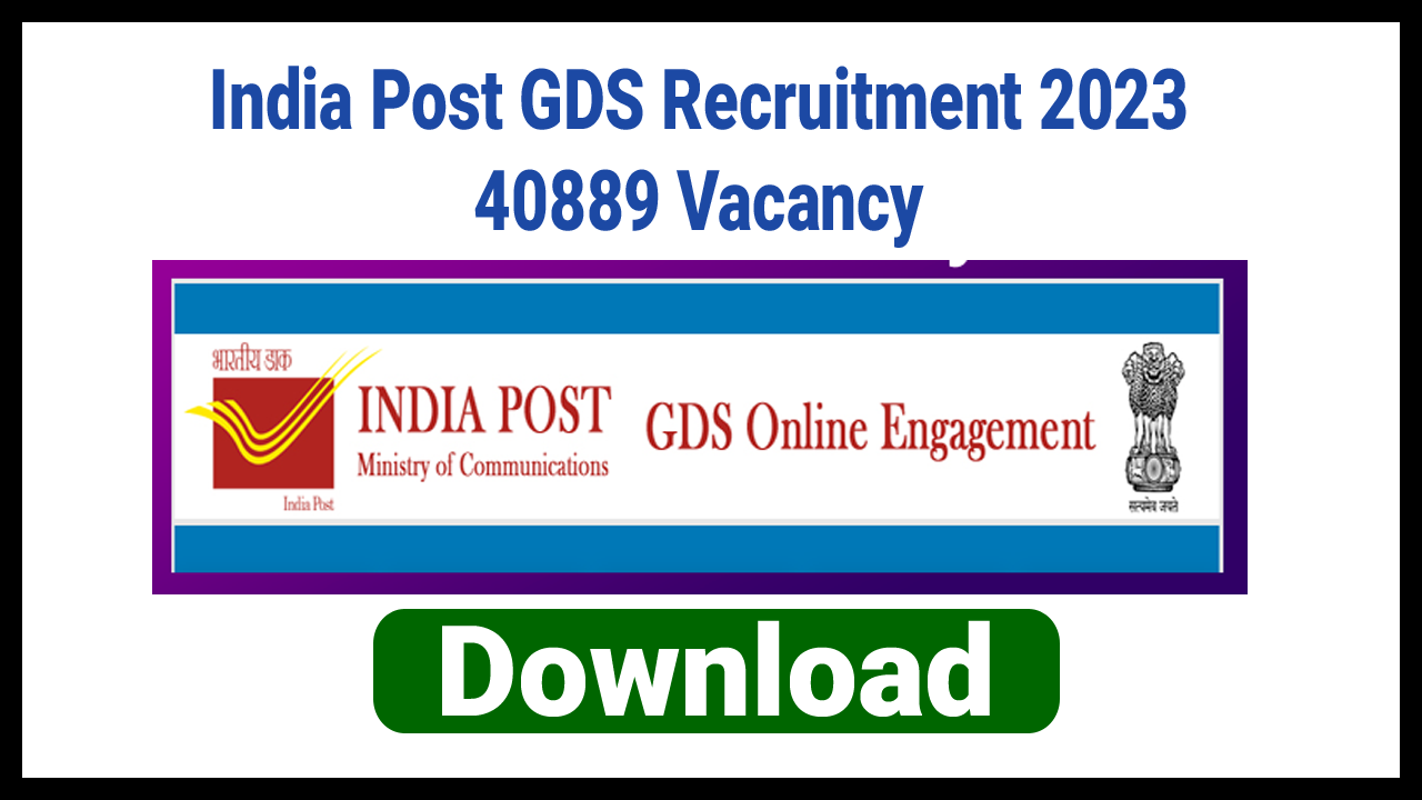 India Post Gds Recruitment Now Opens Apply Online For Vacancy