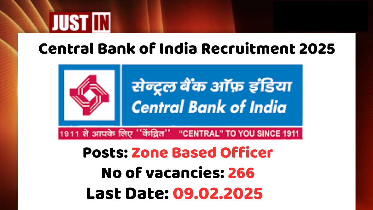 central bank of india Recruitment