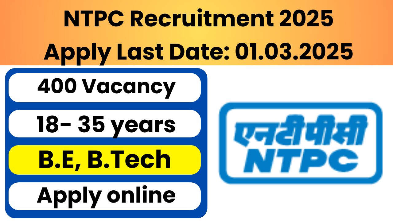 NTPC Assistant Executive Operation Recruitment 2025