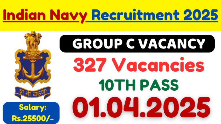 Indian Navy Group C Recruitment 2025